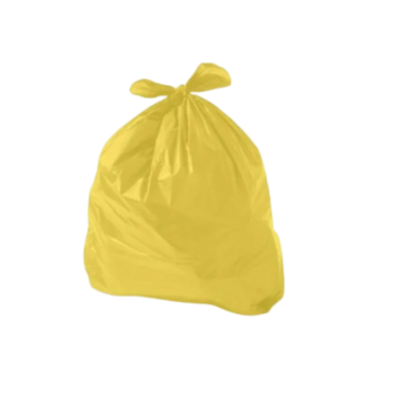 Saco de Lixo Comum Amarelo 20l