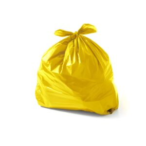 Saco de Lixo 60L Amarelo Reforçado