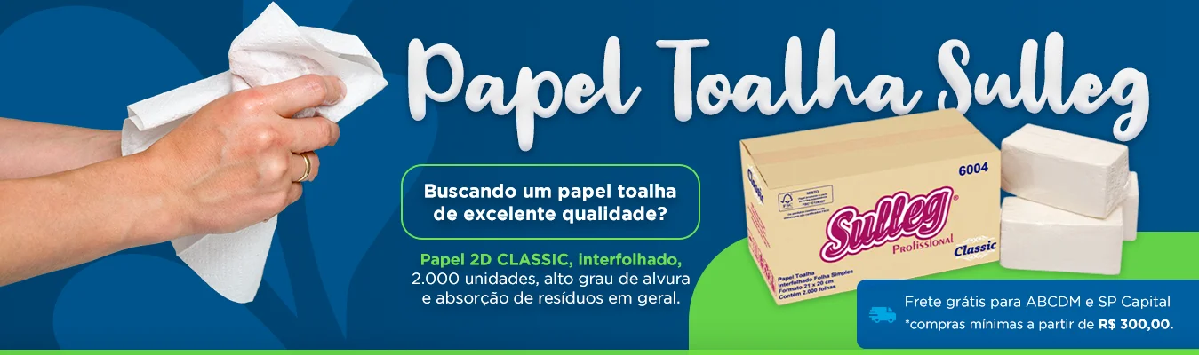 Banner Papel-toalha