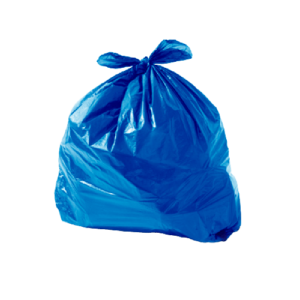Saco de Lixo 100L Azul