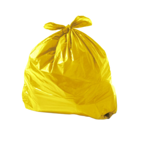 Saco de Lixo 110L Amarelo
