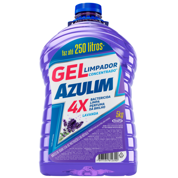 Limpador Gel Lavanda Azulim 5Kg