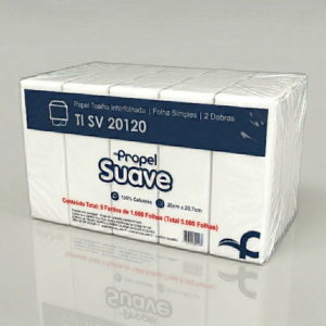 Papel 2D 100% 20x20 Suave C1000 Propel C5 Fardos