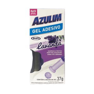 Gel Adesivo com Aparelho 37g Lavanda Azulim