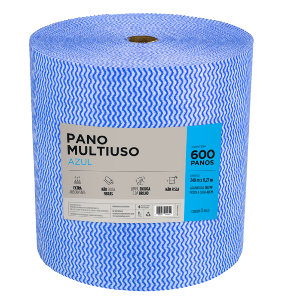 Pano Multiuso Azul 35g 0,27x240m Bettanin