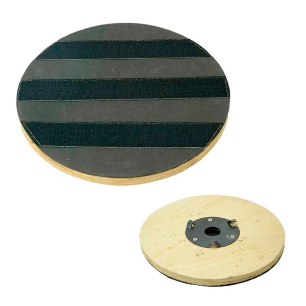 Suporte para Disco 350mm com Velcro e Flange Cleaner