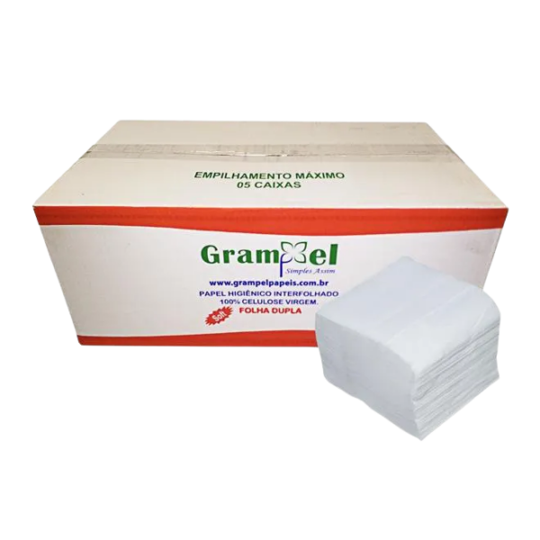 Papel Higiênico Folha Dupla C/8000 Grampel