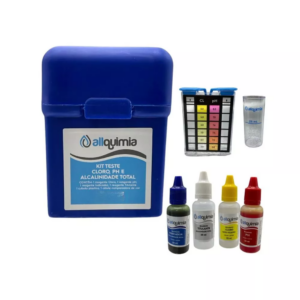 Kit Estojo de Teste para Piscinas 3 em 1 Allquimia