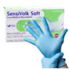Luva Nitrílica Azul Sensi Soft G C100 Volk