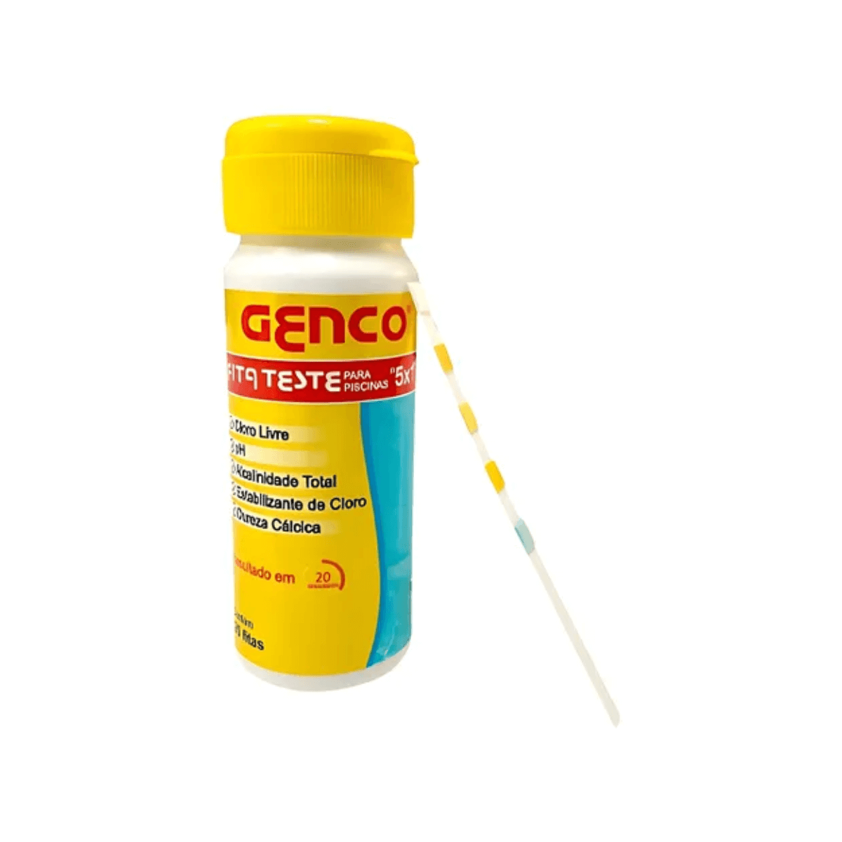 Fita para Testes 5 em 1 C/25 Genco
